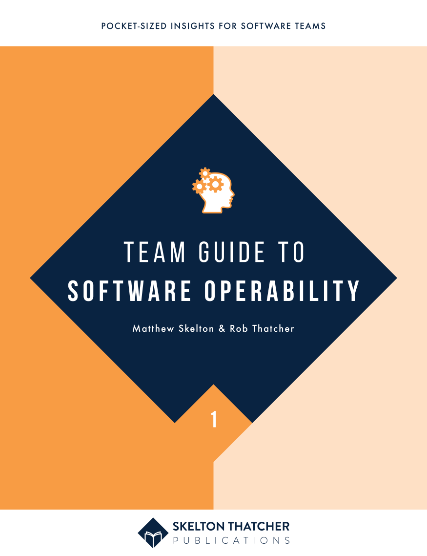 Cover - software operability leanpub thumbnail